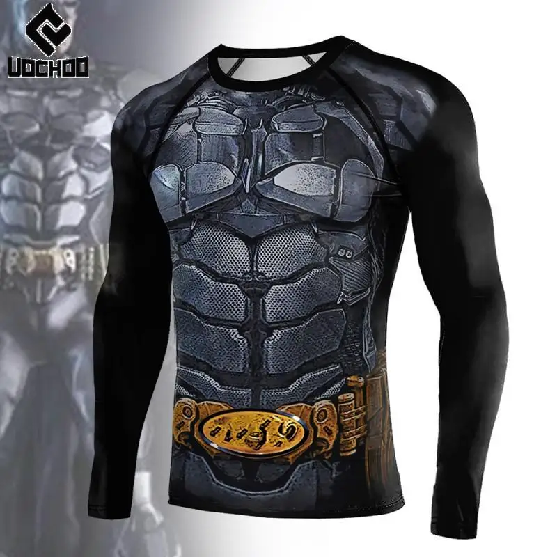 Men Carnival Cosplay T-Shirt 3D Printing Hero Costumes Quick Dry Long Sleeve Compression Shirt Male Funny Purim Party Tops
Men Carnival Cosplay T-Shirt 3D Printing Hero Costumes Quick Dry Long Sleeve Compression Shirt Male Funny Purim Party Tops