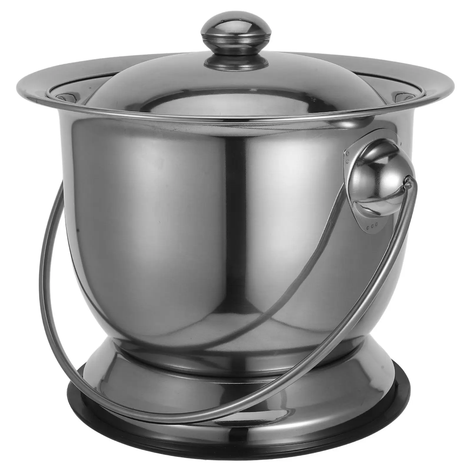 Ergonomic Stainless Steel Chamber Pot with Cover Adult Urine Container for Bedridden Patients Portable Commode for Home
Ergonomic Stainless Steel Chamber Pot with Cover Adult Urine Container for Bedridden Patients Portable Commode for Home