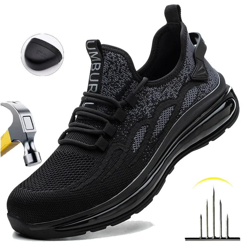 Sports Shoes Work Boots Puncture-Proof Safety Shoes Women Steel Toe Shoes Security Protective Shoes Indestructible Safety Shoes
Sports Shoes Work Boots Puncture-Proof Safety Shoes Women Steel Toe Shoes Security Protective Shoes Indestructible Safety Shoes