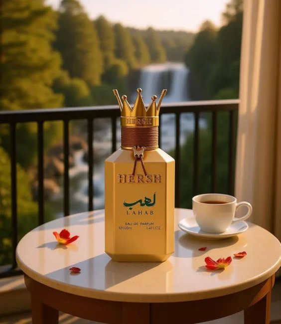 KWJ HERSH LAHAB Luxury Eau De Perfume Gold Crown Design by Al Ezz Oud Perfumes 100ml (3.4 Ounce) EDP Spray - عطر هرش لهب من العز
KWJ HERSH LAHAB Luxury Eau De Perfume Gold Crown Design by Al Ezz Oud Perfumes 100ml (3.4 Ounce) EDP Spray - عطر هرش لهب من العز