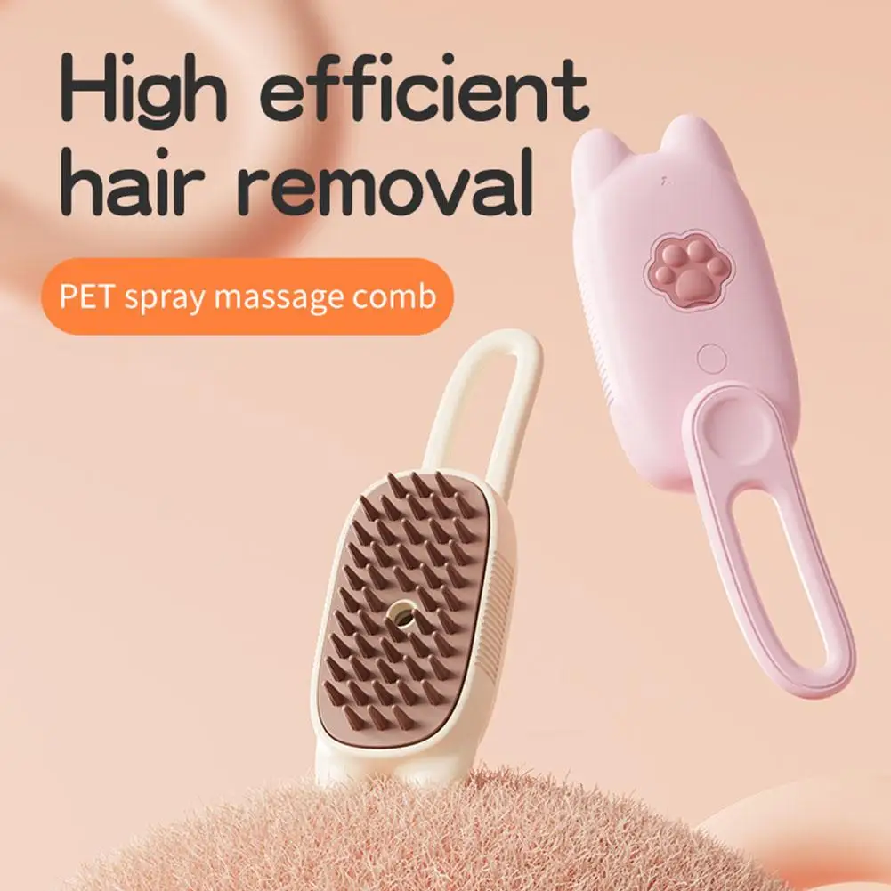 3 in 1 Electric Pet Brush Cat Steam Brush Steam Dog Hair Brush Massage Brush t Cat Grooming Spray Removal Hair new Pet Comb C1M7
3 in 1 Electric Pet Brush Cat Steam Brush Steam Dog Hair Brush Massage Brush t Cat Grooming Spray Removal Hair new Pet Comb C1M7