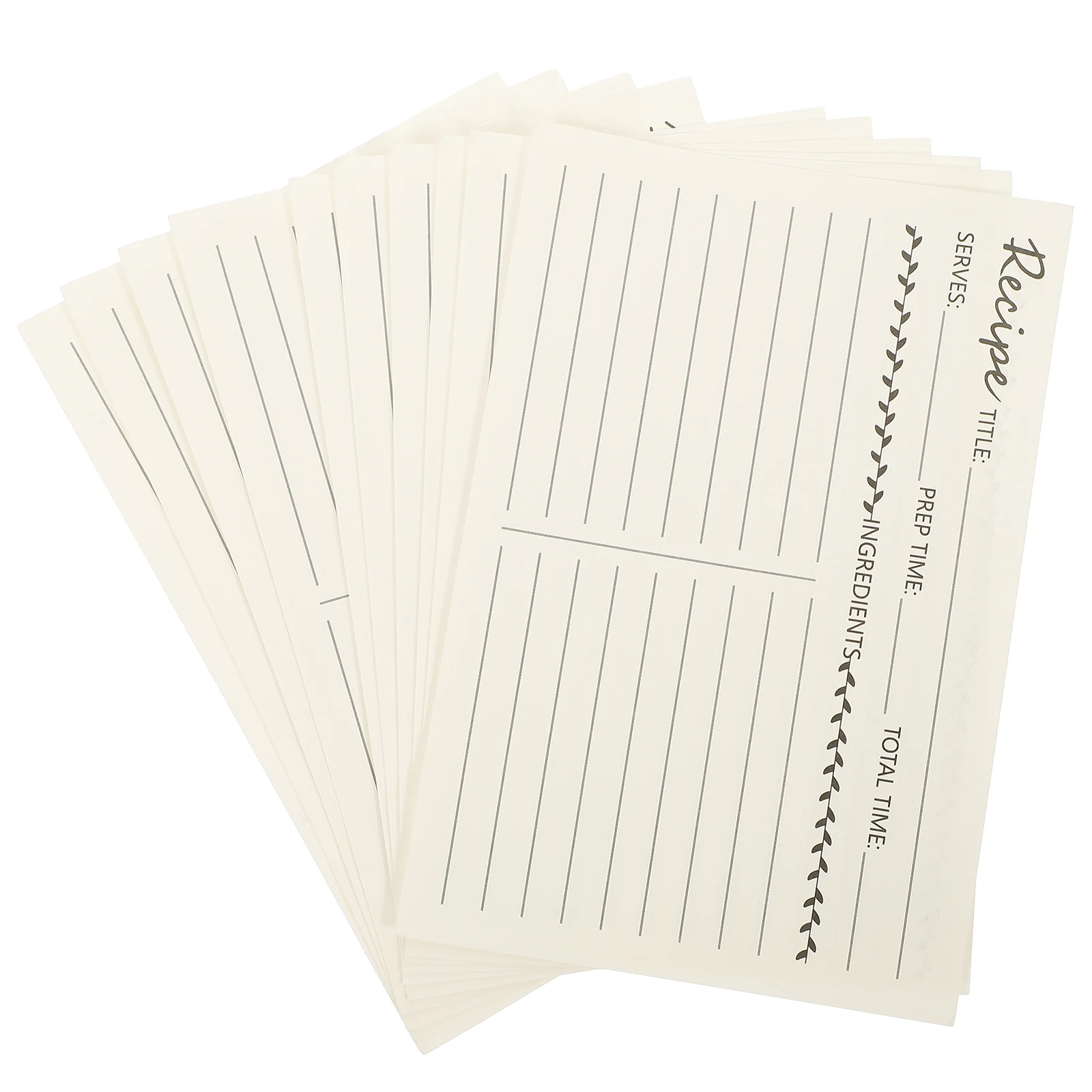 10 Pcs Recipe Card Paper Smooth Premium Material Kitchen Cute Note Food Daily Cooking Sheet Decorative Cards
10 Pcs Recipe Card Paper Smooth Premium Material Kitchen Cute Note Food Daily Cooking Sheet Decorative Cards