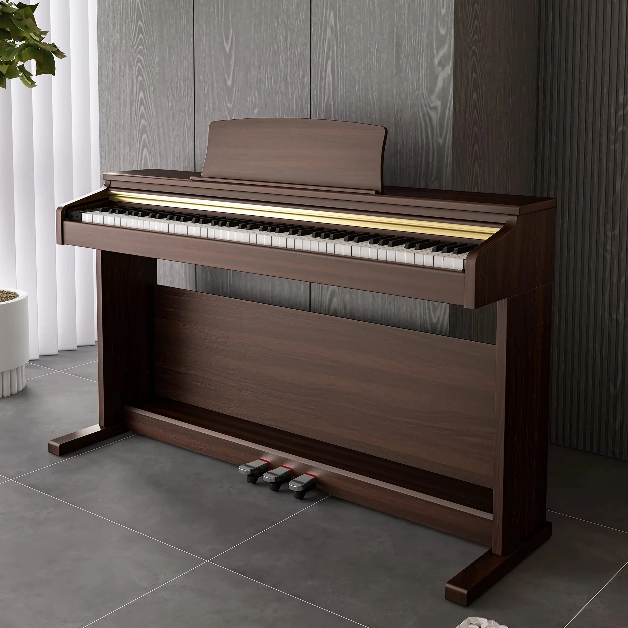 Electronic Piano Keyboard Digital Piano 88 Keys Upright Piano Professionnel