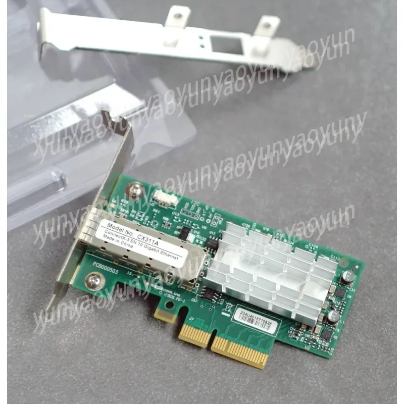 MCX311A-XCAT 10G Single Port SFP Network Interface Card High Speed Network Adapter for Server
MCX311A-XCAT 10G Single Port SFP Network Interface Card High Speed Network Adapter for Server