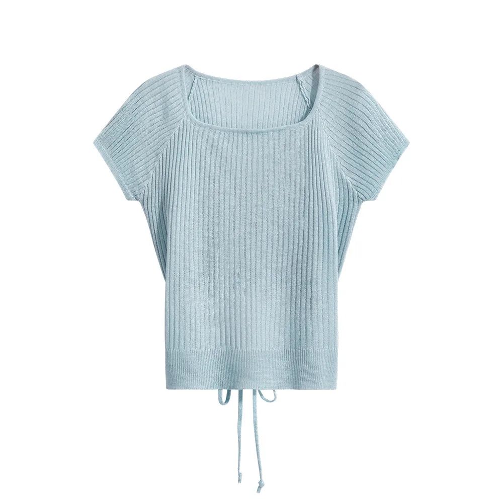 New delivery sweater candy women Knit Top Fashion Female summer thin shirt solid young girl clothes knitwear Slim fit
New delivery sweater candy women Knit Top Fashion Female summer thin shirt solid young girl clothes knitwear Slim fit