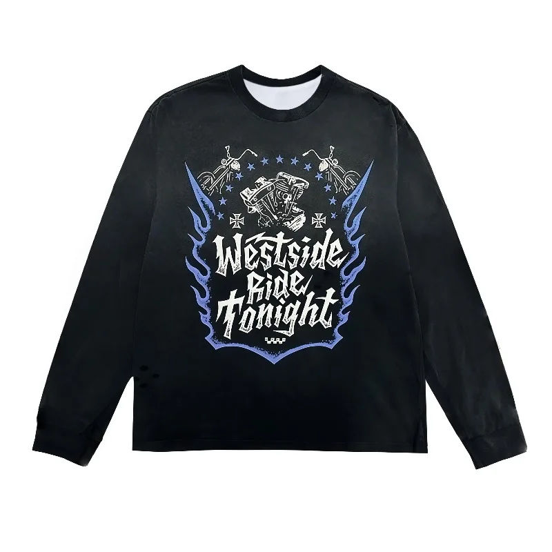 Унисекс с 3D принтом для езды на мотоцикле, футболка с длинным рукавом, быстросохнущая, удобная, модная
Унисекс с 3D принтом для езды на мотоцикле, футболка с длинным рукавом, быстросохнущая, удобная, модная