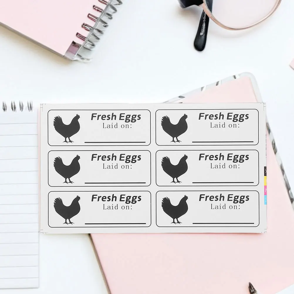 100 Sheets Writable Chicken Egg Carton Labels Self-Adhesive Fresh Eggs Stickers Farm Market Packaging Organizing Date Stickers
100 Sheets Writable Chicken Egg Carton Labels Self-Adhesive Fresh Eggs Stickers Farm Market Packaging Organizing Date Stickers