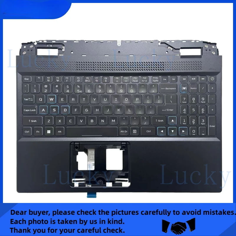 f For Acer Nitro 5 AN515-58 AN515-46 N22C1 Upper Palmrest Cover Keyboard W/Backlit
f For Acer Nitro 5 AN515-58 AN515-46 N22C1 Upper Palmrest Cover Keyboard W/Backlit