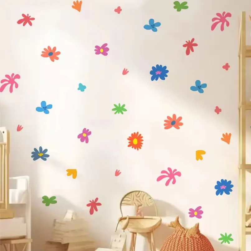 Cartoon Creative Flower Shape Watercolor Wall Sticker Children Nursery Wall Art Decal Kids Room Vinyl Bedroom Living Home Decor
Cartoon Creative Flower Shape Watercolor Wall Sticker Children Nursery Wall Art Decal Kids Room Vinyl Bedroom Living Home Decor