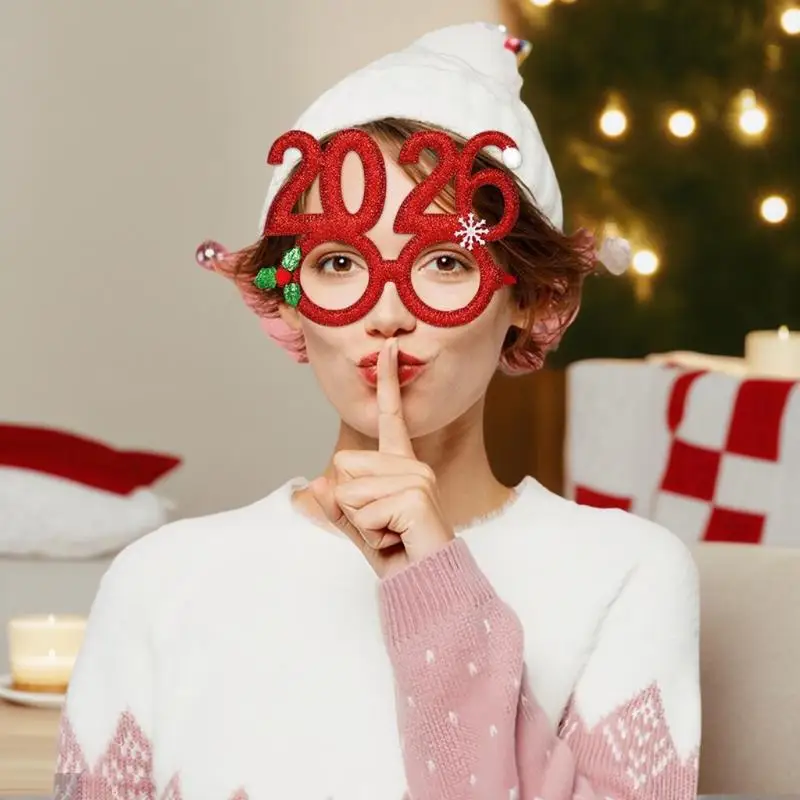 1/2Pcs Fulgent 2026 New Year Headwear for Kids & Adults, Humorous Glasses Photo Prop, Creative Christmas Decor Gifts.
1/2Pcs Fulgent 2026 New Year Headwear for Kids & Adults, Humorous Glasses Photo Prop, Creative Christmas Decor Gifts.