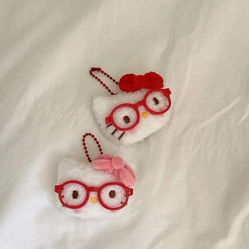 Kawaii Sanrio Hello Kitty Christmas Cute Glasses Cat Plush Toy Backpack Keychain Cartoon Brooch Girl's Birthday Gift Peripherals
Kawaii Sanrio Hello Kitty Christmas Cute Glasses Cat Plush Toy Backpack Keychain Cartoon Brooch Girl's Birthday Gift Peripherals