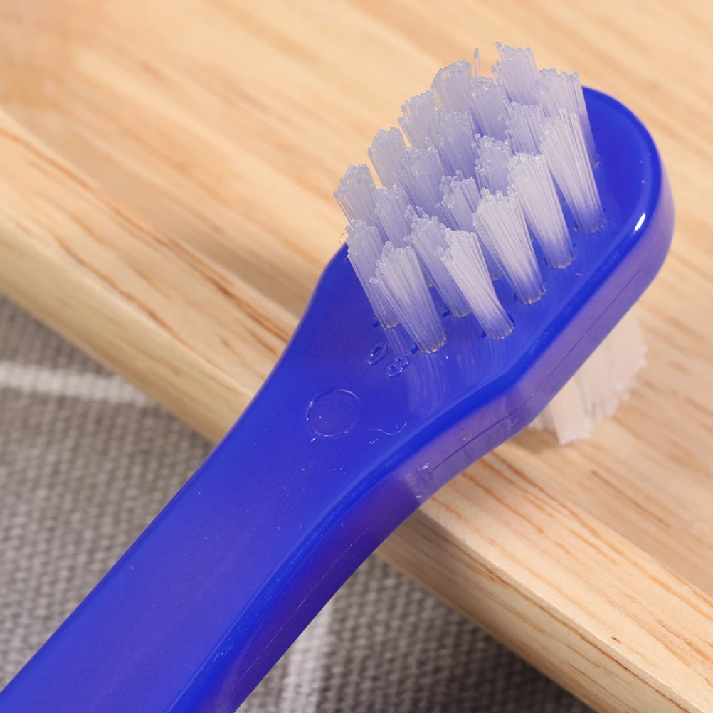 4pcs Double Sided Denture Cleaning Brush With Angled And Multi Tufted Bristles For False Teeth Maintenance Tool
4pcs Double Sided Denture Cleaning Brush With Angled And Multi Tufted Bristles For False Teeth Maintenance Tool