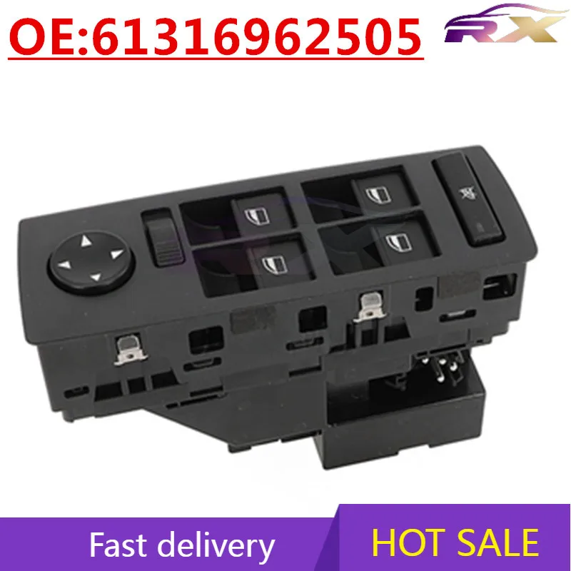 OEM:61316962505 Auto Accessories Glass Lifter Switch Power Window Control Switch For BMW X5/E53
OEM:61316962505 Auto Accessories Glass Lifter Switch Power Window Control Switch For BMW X5/E53