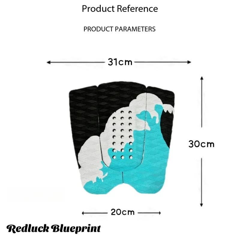 【In Stock 】Redluck Blueprint Surfboard Anti Slip Tail with Sticky Back General Short Floating Board EVA Footrest Parts
【In Stock 】Redluck Blueprint Surfboard Anti Slip Tail with Sticky Back General Short Floating Board EVA Footrest Parts