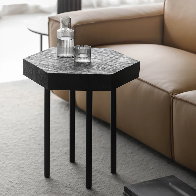 Nordic Light Luxury Teak Special-Shaped Side Table Italian Minimalist Solid Wood Corner Table Modern Living Room Creative Table
Nordic Light Luxury Teak Special-Shaped Side Table Italian Minimalist Solid Wood Corner Table Modern Living Room Creative Table