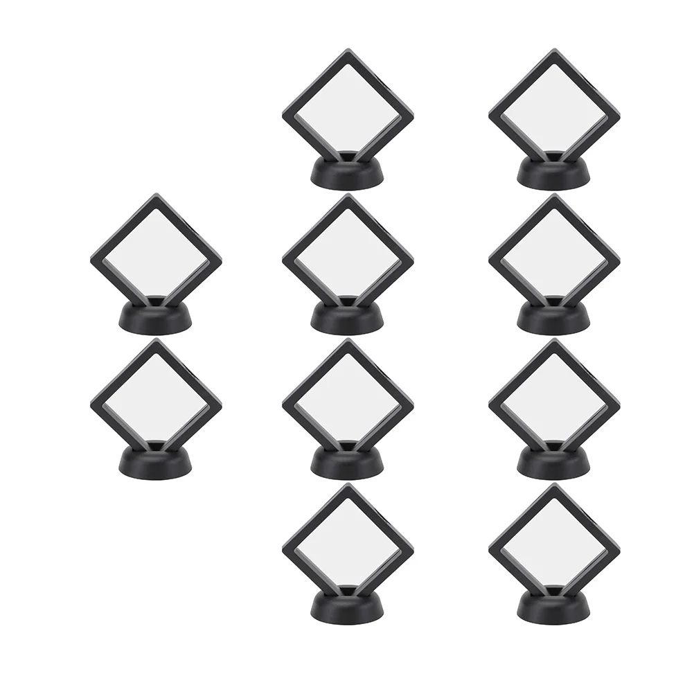 10 Pcs Jewelry Storage Rack Transparent PE Material Ring Display Black Round Base Necklace ganizer Wedding Accessories
10 Pcs Jewelry Storage Rack Transparent PE Material Ring Display Black Round Base Necklace ganizer Wedding Accessories