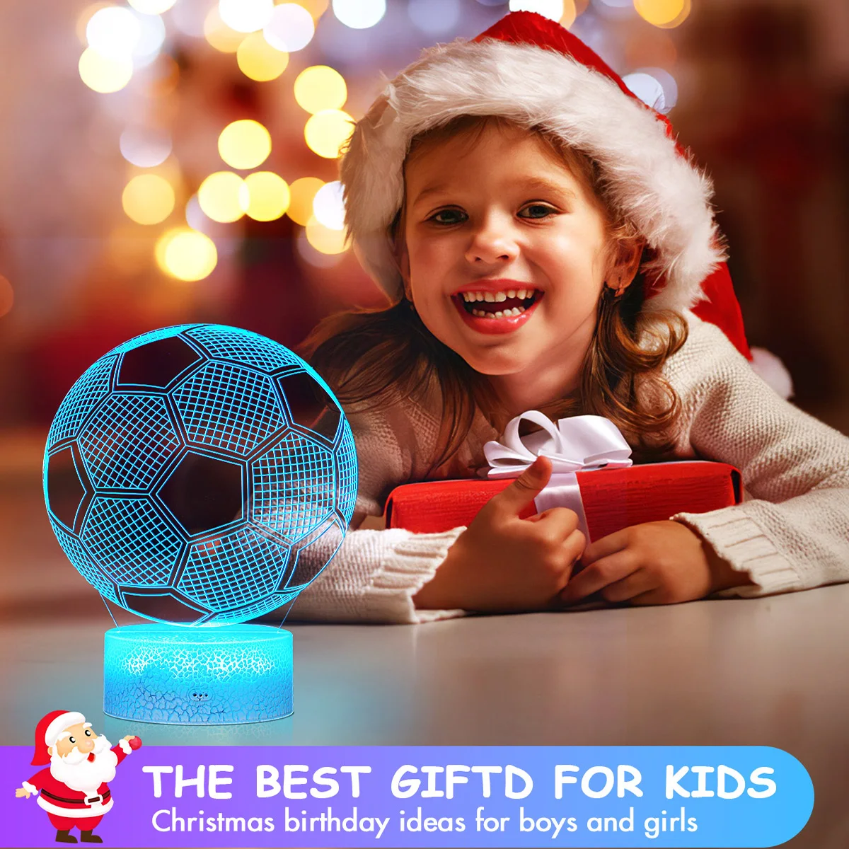 3D Soccer Ball Shaped 3D Night Lights 7 Color Changing LED Table Lamp Touch Timing Remote Control Home Decoration Birthday Gift
3D Soccer Ball Shaped 3D Night Lights 7 Color Changing LED Table Lamp Touch Timing Remote Control Home Decoration Birthday Gift