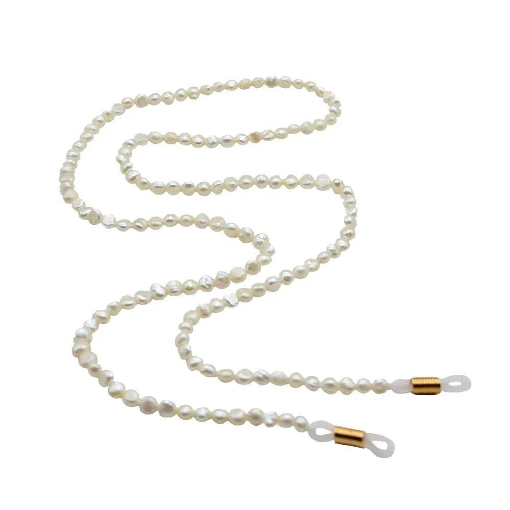 Ladies Glasses Chain Natural White Pearl Glasses Chain Small Baroque Pearl Design Glasses Chain Fashion Glasses Accessories
Ladies Glasses Chain Natural White Pearl Glasses Chain Small Baroque Pearl Design Glasses Chain Fashion Glasses Accessories