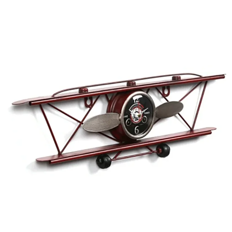 Clock Aircraft Clock Home Wall Wall Decoration Electronic Clock Creative European Retro Iron Aircraft Wall
Clock Aircraft Clock Home Wall Wall Decoration Electronic Clock Creative European Retro Iron Aircraft Wall