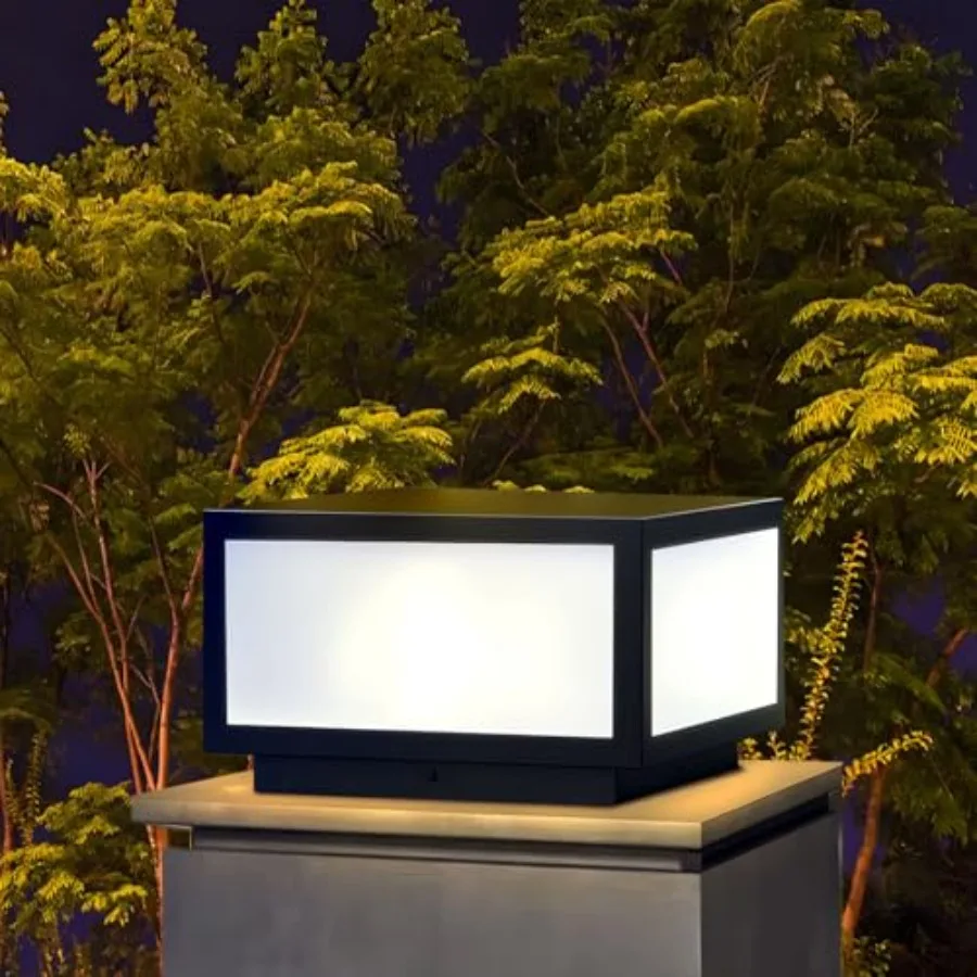 Outdoor Modern Post Light LED Fence Deck Cap Light High Voltage Wired Lantern Column Lamp for Flat Surface Patio Garden Decorat
Outdoor Modern Post Light LED Fence Deck Cap Light High Voltage Wired Lantern Column Lamp for Flat Surface Patio Garden Decorat