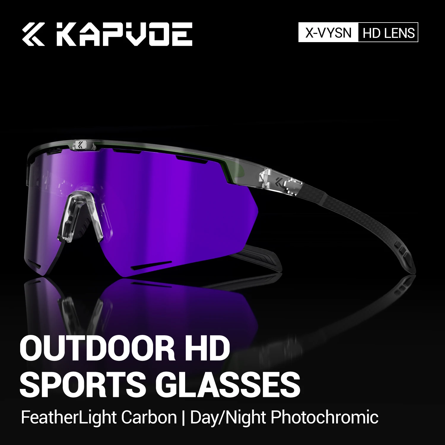 Kapvoe Carbon Fiber Photochromic Men Running Sunglasses Bicycle Glasses MTB Bike UV400 Driving Outdoor Running Women Goggles
Kapvoe Carbon Fiber Photochromic Men Running Sunglasses Bicycle Glasses MTB Bike UV400 Driving Outdoor Running Women Goggles