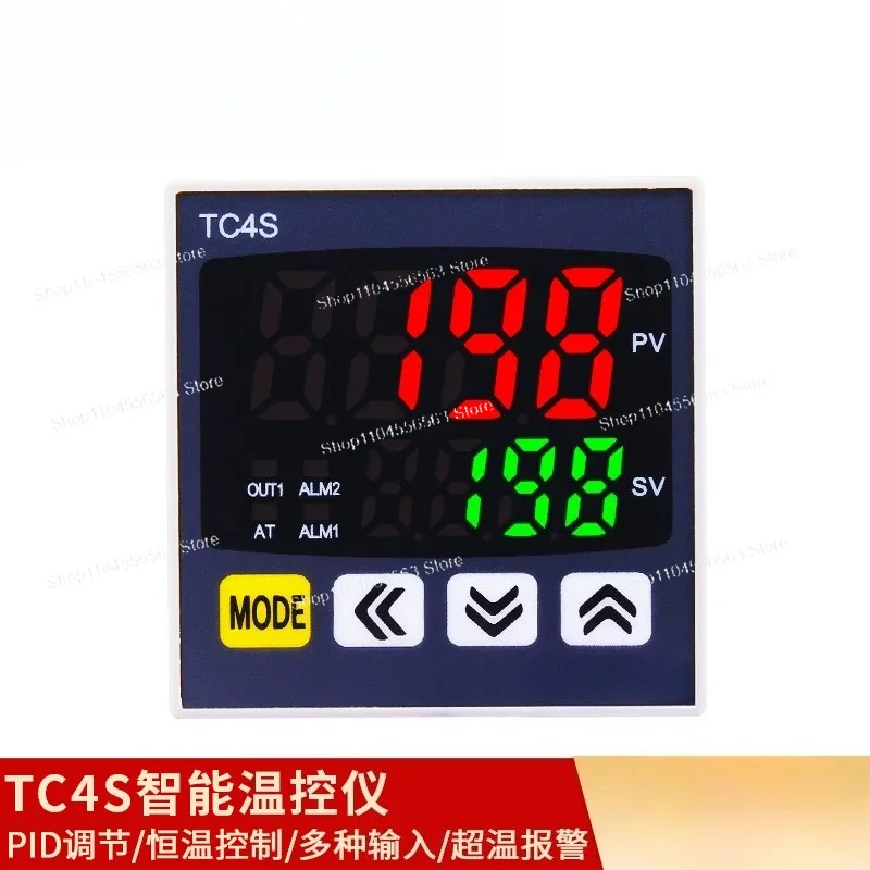 Electric temperature control instrument TC4S multi-input digital display intelligent PID adjustment thermostat
Electric temperature control instrument TC4S multi-input digital display intelligent PID adjustment thermostat