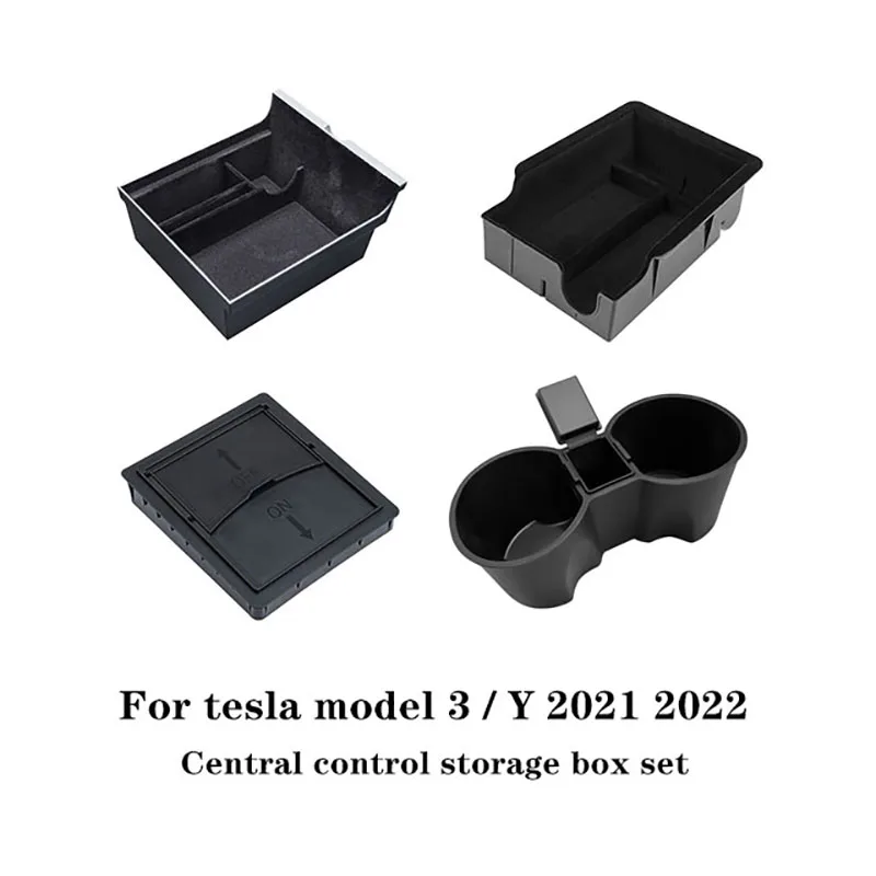 For 2021 2022 2023 Tesla Model 3 Model Y Center Console Storage Box Flocked Organizer Tray Hidden Box Cup Holder Accessories
For 2021 2022 2023 Tesla Model 3 Model Y Center Console Storage Box Flocked Organizer Tray Hidden Box Cup Holder Accessories
