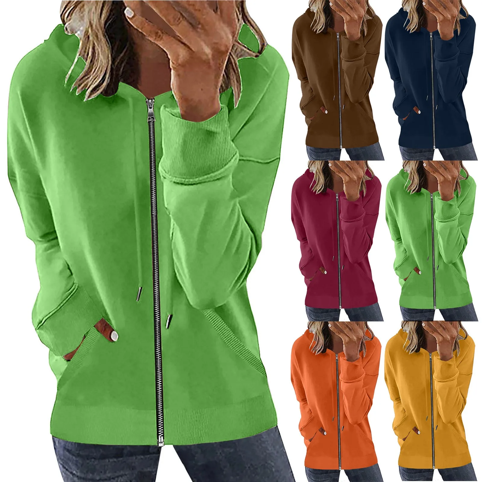 Pocket Long Sleeve Hooded Threaded Sweater Ladies Ladies Hoodie Plain Sweatshirt Womens Ladies Hoodies Pullover Sweatshirt
Pocket Long Sleeve Hooded Threaded Sweater Ladies Ladies Hoodie Plain Sweatshirt Womens Ladies Hoodies Pullover Sweatshirt