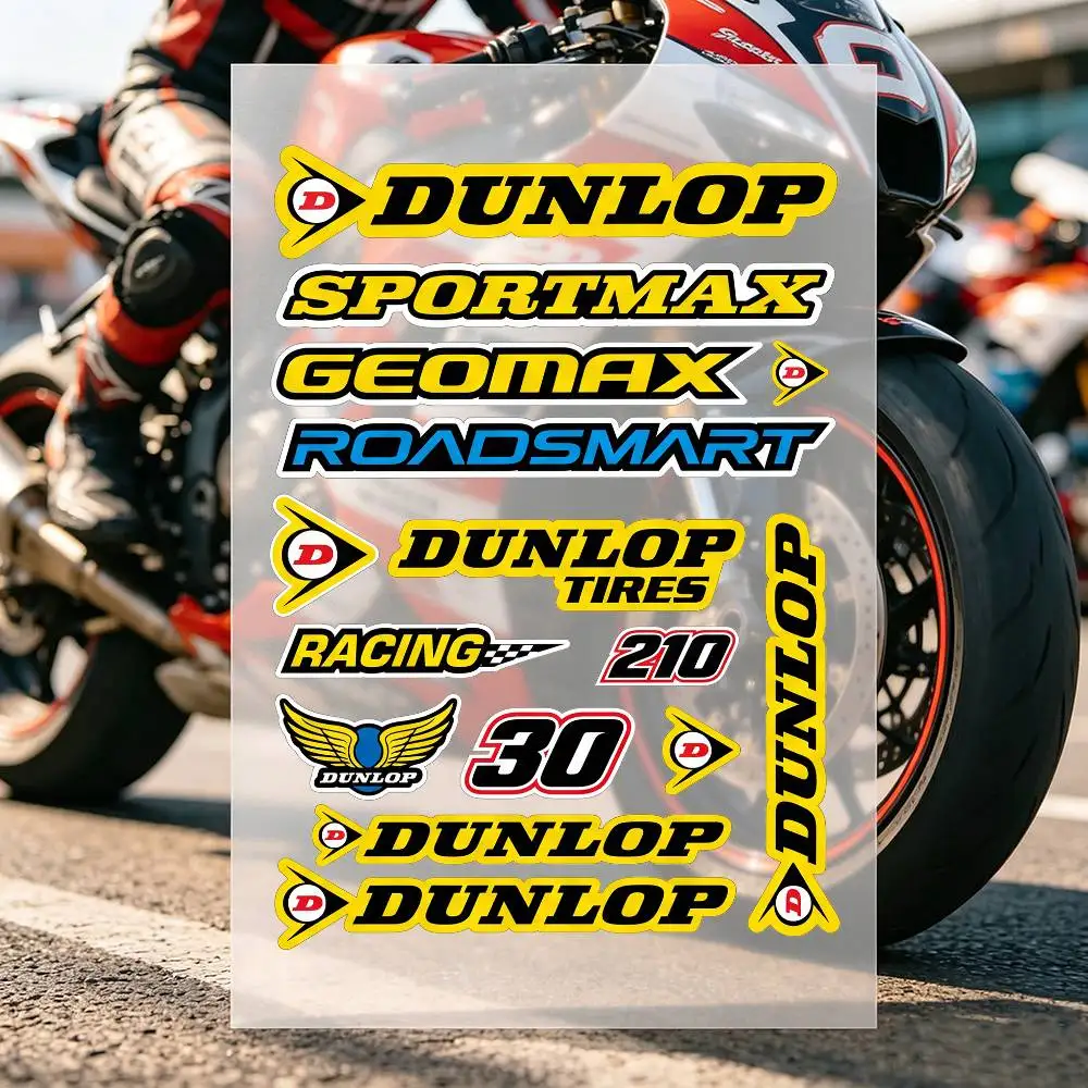 Motorcycle Stickers Car Body Vinyl Stickers Laptop Wall Decals Car D-Dunlop T-Tires Modification Accessories
Motorcycle Stickers Car Body Vinyl Stickers Laptop Wall Decals Car D-Dunlop T-Tires Modification Accessories