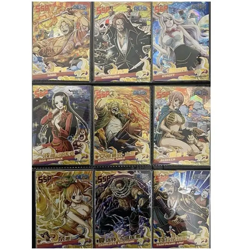 Anime One Piece Trafalgar D. Water Law Sanji Ssp Card Game Collection Rare Cards Children's Toys Boys Surprise Birthday Gifts
Anime One Piece Trafalgar D. Water Law Sanji Ssp Card Game Collection Rare Cards Children's Toys Boys Surprise Birthday Gifts