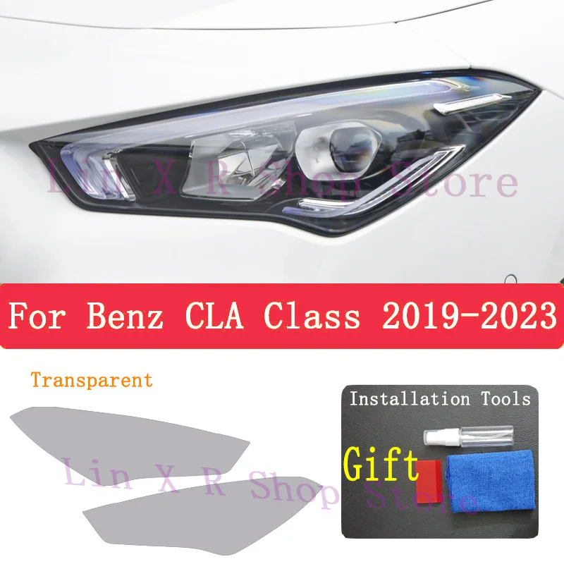 Для BENZ CLA Class 2019-2023 ТПУ автомобильные Внешние фары Защита от царапин защитная пленка Налобные фонари Ремонт Наклейка аксессуары установка
Для BENZ CLA Class 2019-2023 ТПУ автомобильные Внешние фары Защита от царапин защитная пленка Налобные фонари Ремонт Наклейка аксессуары установка