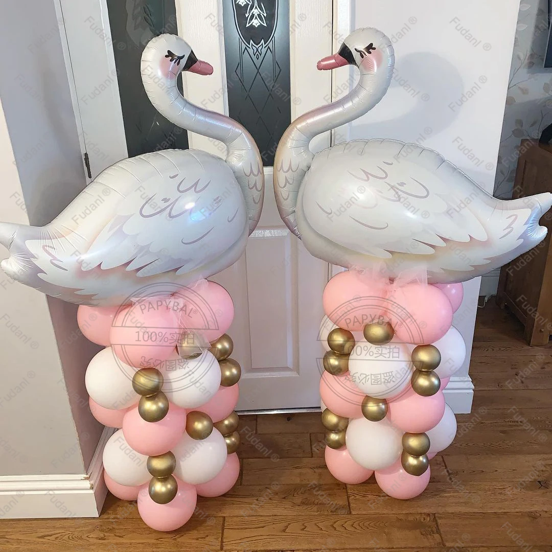64pcs/lot Pink White Gold Metal Chrome Latex Balloons Garland Arch Kit White Swan Theme For Baby Girl Birthday Party Valentine's
64pcs/lot Pink White Gold Metal Chrome Latex Balloons Garland Arch Kit White Swan Theme For Baby Girl Birthday Party Valentine's