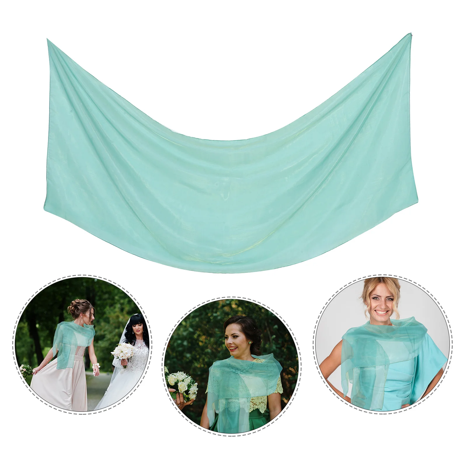 Sheer Wedding Scarf Bridal Shawl Lightweight Sparkle Wrap for Bridesmaids Evening Banquet Formal Party Dress Wraps and Shawls
Sheer Wedding Scarf Bridal Shawl Lightweight Sparkle Wrap for Bridesmaids Evening Banquet Formal Party Dress Wraps and Shawls