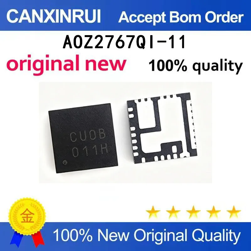 (5-100 PCS) Brand new original AOZ2767QI-11 QFN5x5 silk screen CU0B spot chip CUOB
(5-100 PCS) Brand new original AOZ2767QI-11 QFN5x5 silk screen CU0B spot chip CUOB