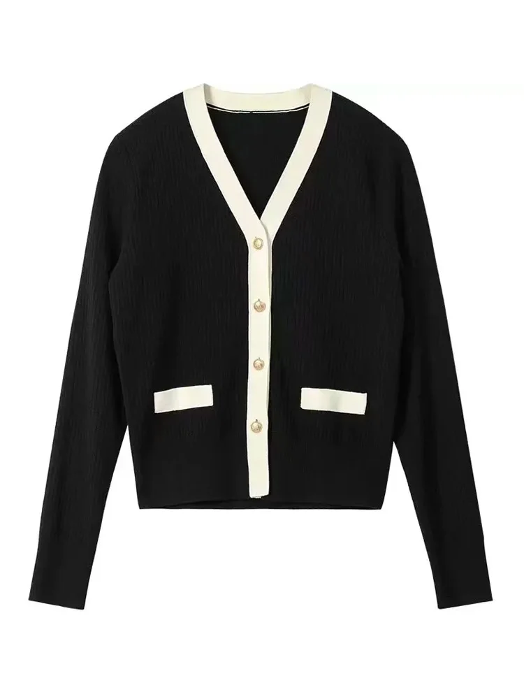 Twisted Knit Sweater Cardigan For Women 2024 Autumn Elegant Vintage Fashion Ladies Tops Long Sleeve V-neck Single-breasted Jumpe
Twisted Knit Sweater Cardigan For Women 2024 Autumn Elegant Vintage Fashion Ladies Tops Long Sleeve V-neck Single-breasted Jumpe