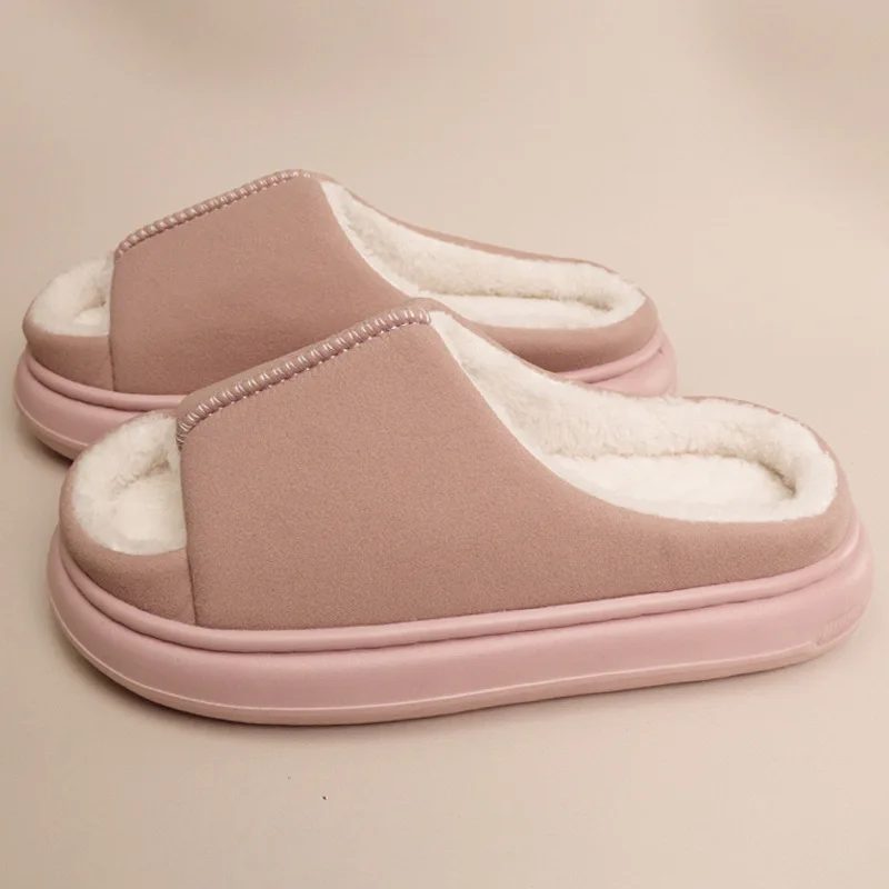 Women's Thick-Soled Soft-Soled Household Slippers Couples Home Plush Slippers Non-Slip Warm Indoor Winter Living Room Shoes
Women's Thick-Soled Soft-Soled Household Slippers Couples Home Plush Slippers Non-Slip Warm Indoor Winter Living Room Shoes