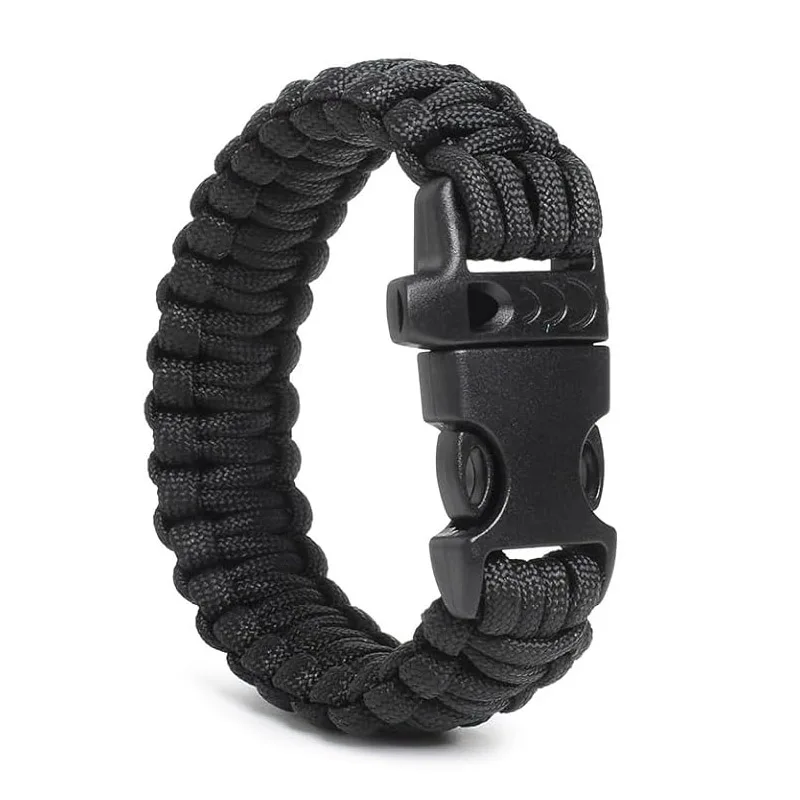 Браслет-свисток для выживания, тактический паракорд, плетеный браслет из паракорда 550, веревка для активного отдыха, кемпинга, походов, аварийные инструменты для мужчин
Браслет-свисток для выживания, тактический паракорд, плетеный браслет из паракорда 550, веревка для активного отдыха, кемпинга, походов, аварийные инструменты для мужчин