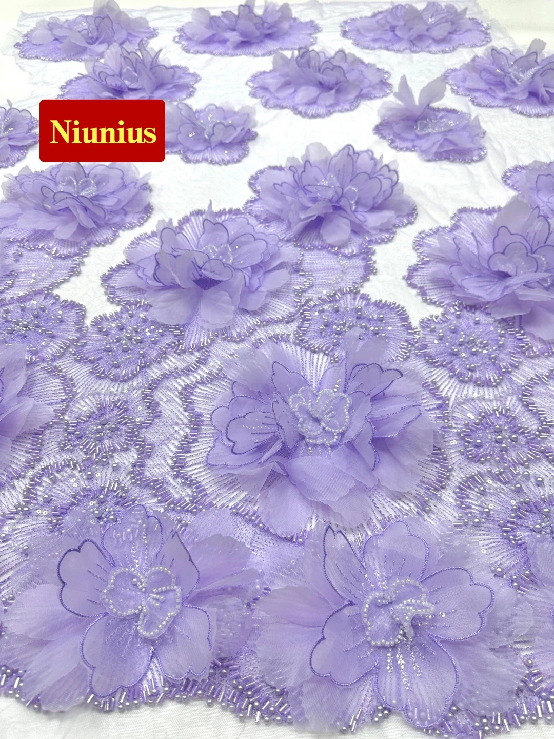 2026Elegant Wedding Evening Dress Fabric - Soft Tulle 3D Lace with Beads and Stones , High Quality (Austria Latest)NN5938_R
2026Elegant Wedding Evening Dress Fabric - Soft Tulle 3D Lace with Beads and Stones , High Quality (Austria Latest)NN5938_R