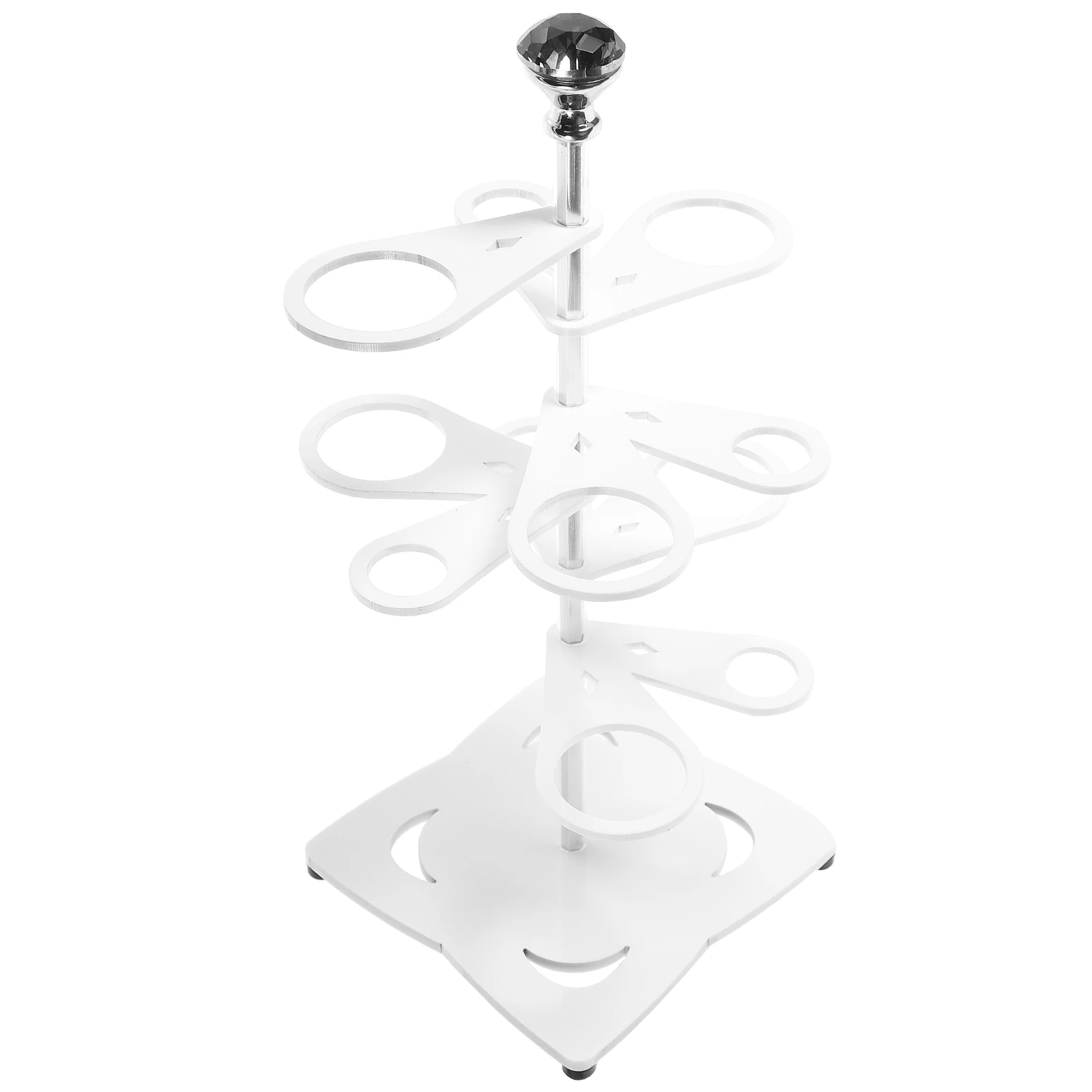 Ice Cream Cone Holder 6 Holes Display Stand Premium Acrylic Ice Cream Rack Sturdy Dessert Sushi Roll Holder For Wedding Party 
Ice Cream Cone Holder 6 Holes Display Stand Premium Acrylic Ice Cream Rack Sturdy Dessert Sushi Roll Holder For Wedding Party