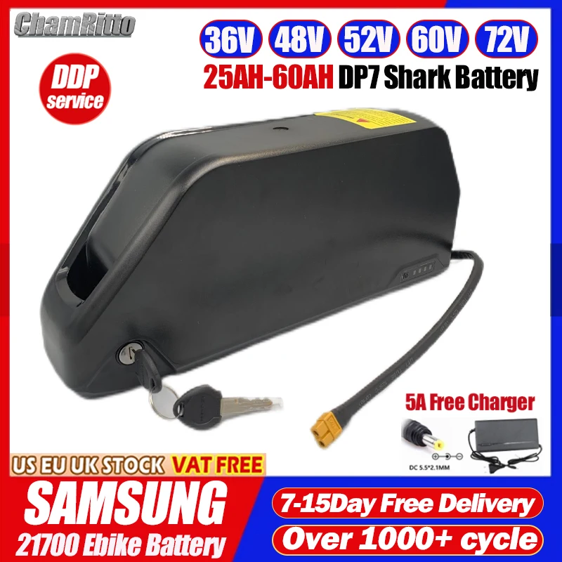 Electric bike Batterie 36v 48v 52v 25ah 30 40ah 50ah 60ah Lithium Battery ebike Hailong 60v 72v 1000w 2000w 3000w Conversion Kit
Electric bike Batterie 36v 48v 52v 25ah 30 40ah 50ah 60ah Lithium Battery ebike Hailong 60v 72v 1000w 2000w 3000w Conversion Kit