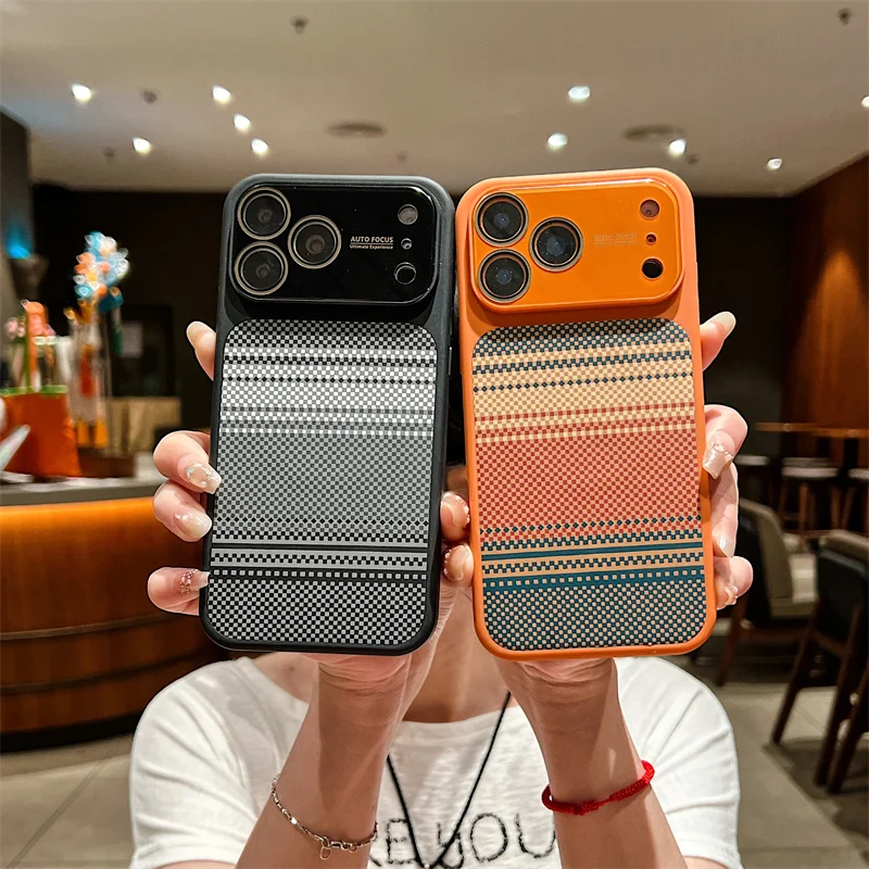 Luxury Kevlar Carbon Fiber Magnetic For Magsafe Case For iPhone 17 16 15 14 13 12 Pro Max Glass Lens Protection Shockproof Cover
Luxury Kevlar Carbon Fiber Magnetic For Magsafe Case For iPhone 17 16 15 14 13 12 Pro Max Glass Lens Protection Shockproof Cover