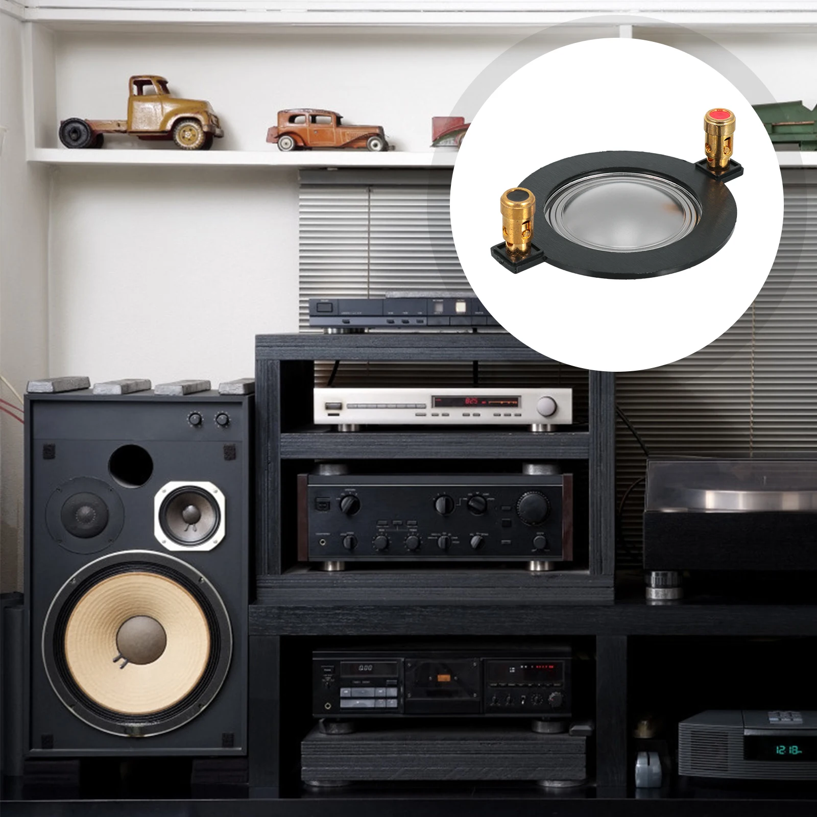 Plastic Round 34 4mm Speaker Repair Part Horn Diaphragm Replacement Audio Accessories Sound Film Fix Loudspeaker Speaker
Plastic Round 34 4mm Speaker Repair Part Horn Diaphragm Replacement Audio Accessories Sound Film Fix Loudspeaker Speaker
