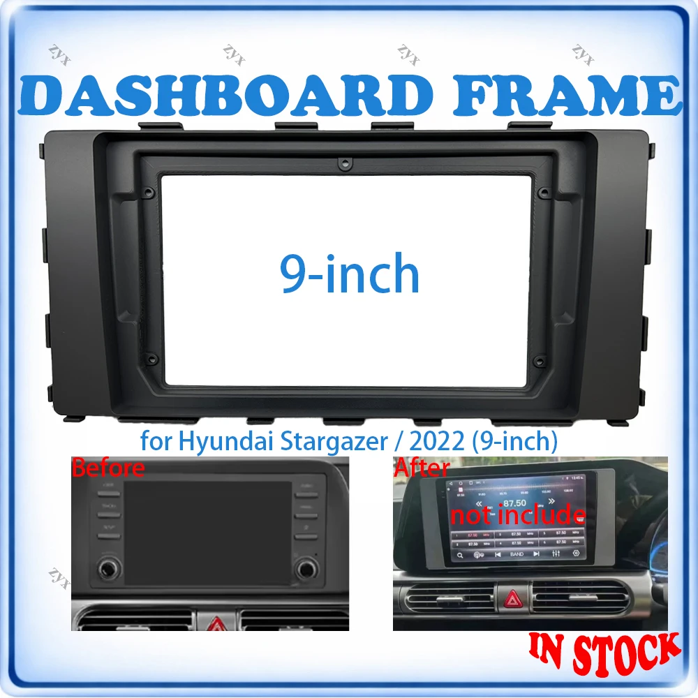 Car Radio Fascia Frame For Hyundai Stargazer 2022 9 inch Wiring Harness Power Cable Car Accessories Plug & Play
Car Radio Fascia Frame For Hyundai Stargazer 2022 9 inch Wiring Harness Power Cable Car Accessories Plug & Play