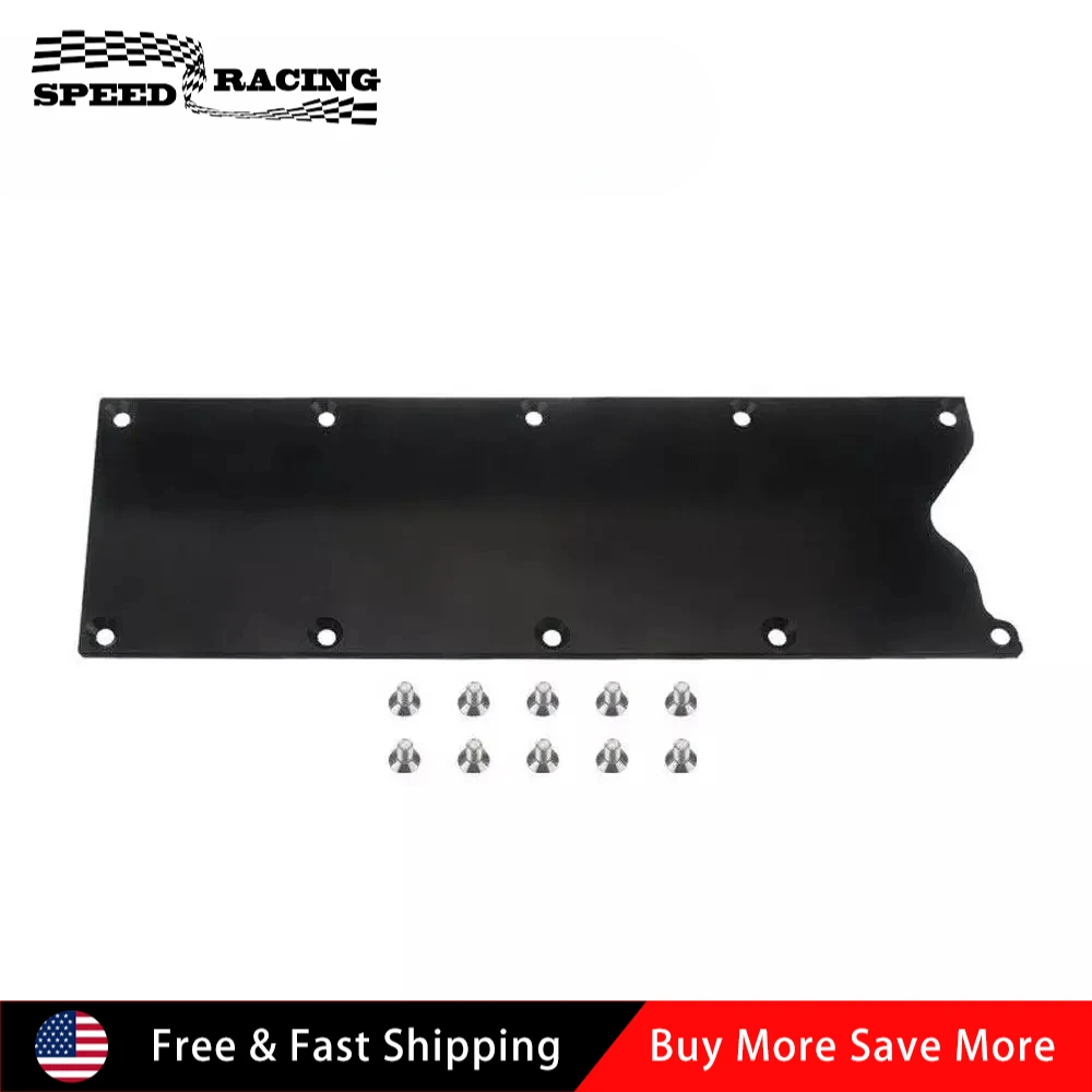 Billet Aluminum LS Gen 3 Valley Pan Cover Plate Low Profile Engine Blocks Cover Plate for LS1 Gen 3 LS6 LQ4 LQ9 Black TB-1020
Billet Aluminum LS Gen 3 Valley Pan Cover Plate Low Profile Engine Blocks Cover Plate for LS1 Gen 3 LS6 LQ4 LQ9 Black TB-1020
