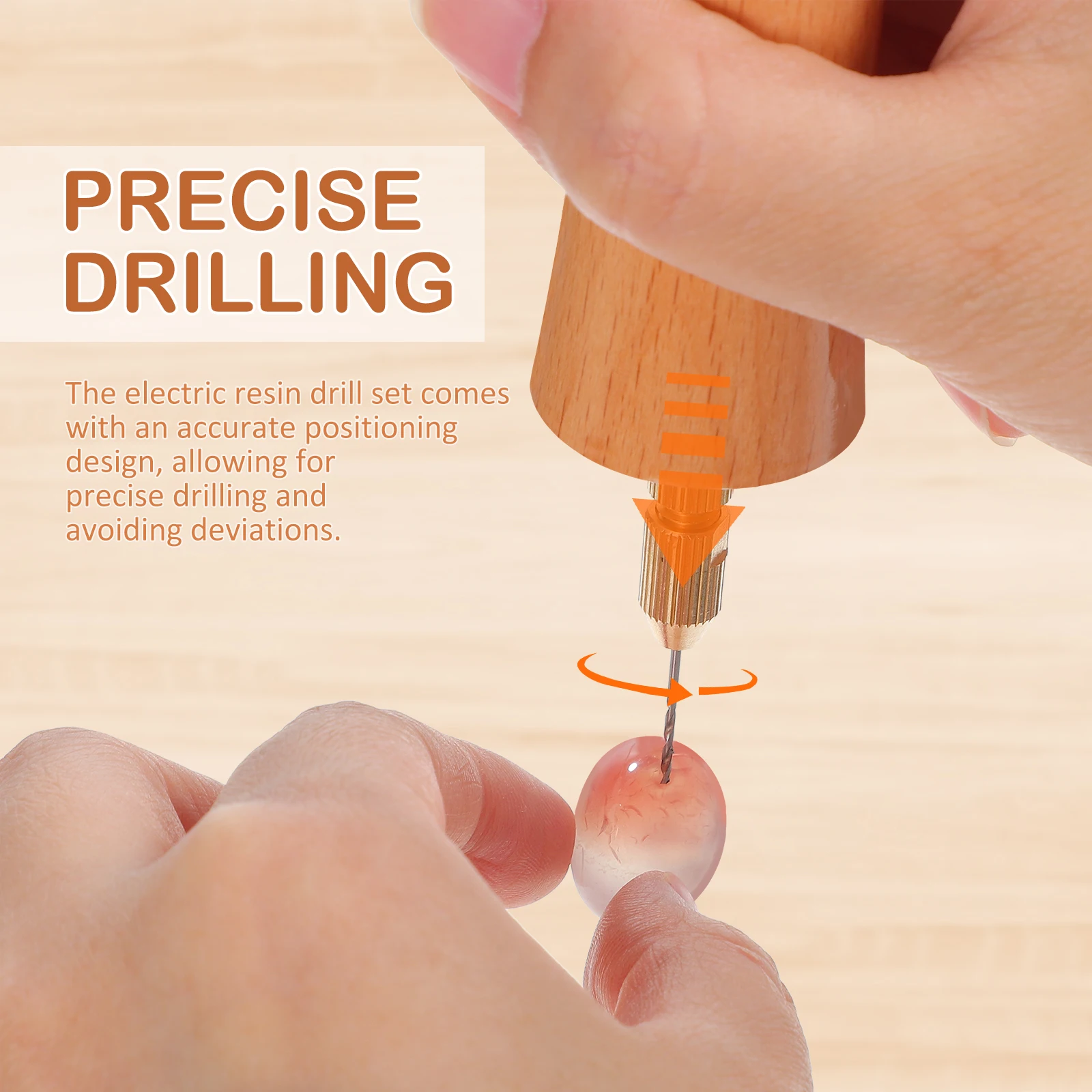Mini Hand Drill Resin Kit Electric Jewelry Drill Set For Making Precise Hole Punch Rotary Tools Strong Lasting
Mini Hand Drill Resin Kit Electric Jewelry Drill Set For Making Precise Hole Punch Rotary Tools Strong Lasting