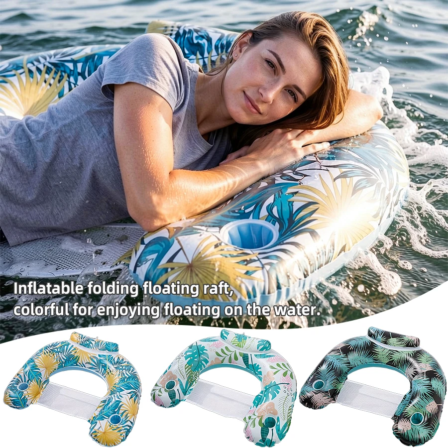 Premium Inflatable Pool Lounger - Tropical Leaf Print & Breathable Mesh. Ultimate Summer Float for Resort Relaxation & Vacation
Premium Inflatable Pool Lounger - Tropical Leaf Print & Breathable Mesh. Ultimate Summer Float for Resort Relaxation & Vacation