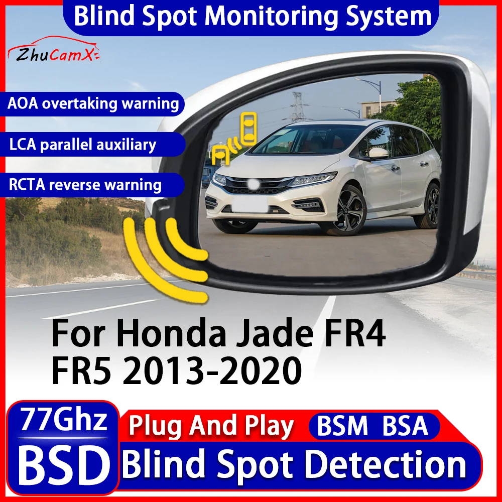 ZhuCamX OEM BSD BSM BSI Blind Spot Detection Monitoring Warning System Change Lane Assistance For Honda Jade FR4 FR5 2013-2020
ZhuCamX OEM BSD BSM BSI Blind Spot Detection Monitoring Warning System Change Lane Assistance For Honda Jade FR4 FR5 2013-2020