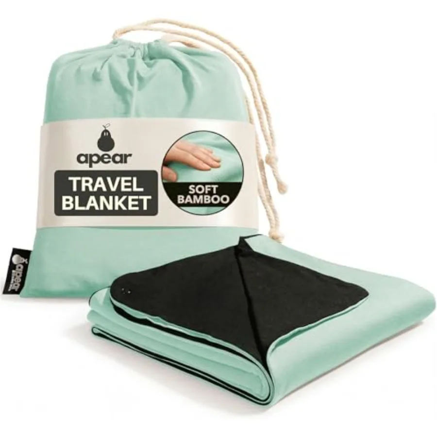 16-in-1 Compact Travel Blanket with Carry Bag Reversible Ultra-Soft Bamboo Airplane Blanket in Grey Cream with Hidden Pocket Pa
16-in-1 Compact Travel Blanket with Carry Bag Reversible Ultra-Soft Bamboo Airplane Blanket in Grey Cream with Hidden Pocket Pa