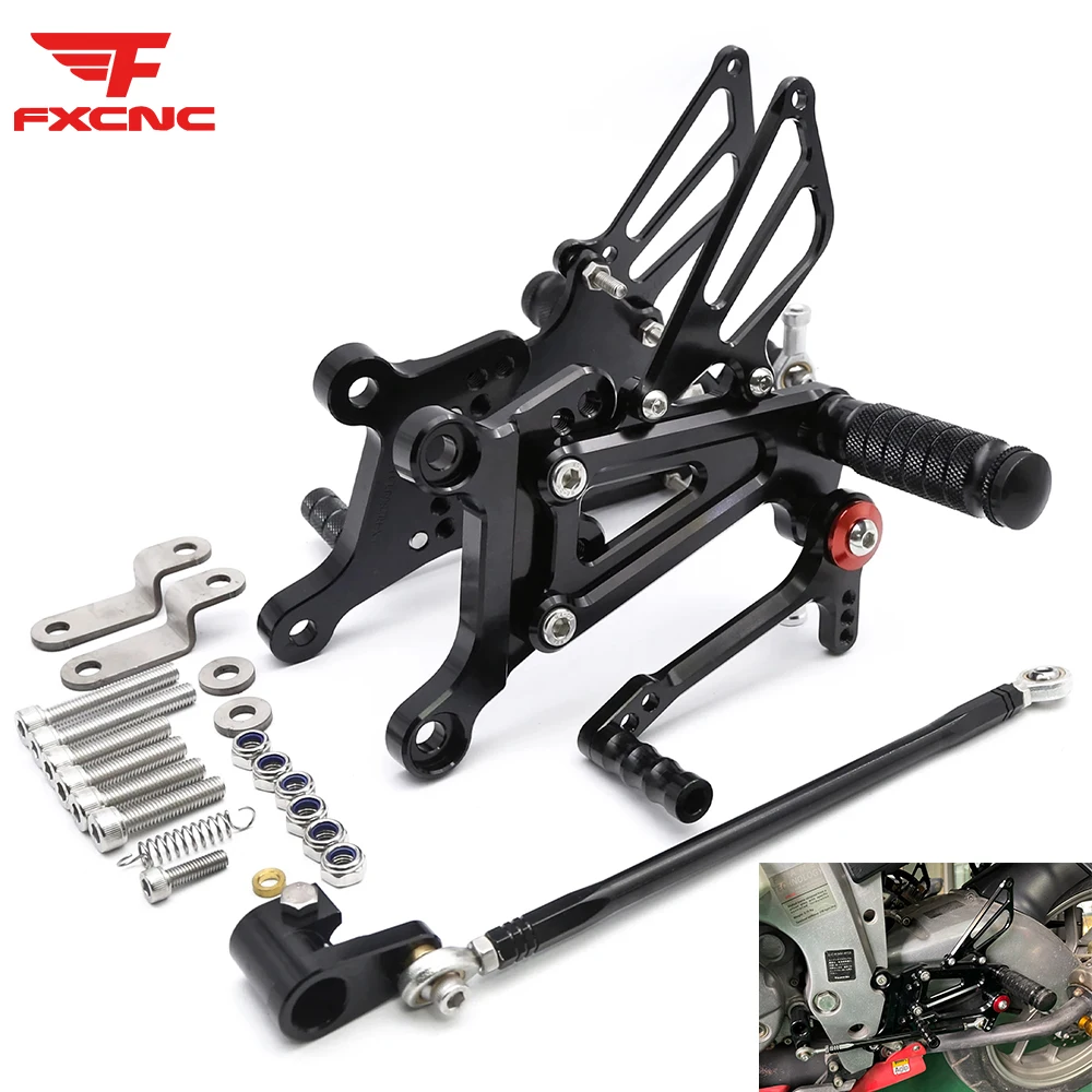 Adjustable Motorcycle Rearset For Aprilia RS125 2T 2001-2013 FootRest Footpeg CNC Aluminum Footpegs Footrest Foot Peg pedal
Adjustable Motorcycle Rearset For Aprilia RS125 2T 2001-2013 FootRest Footpeg CNC Aluminum Footpegs Footrest Foot Peg pedal