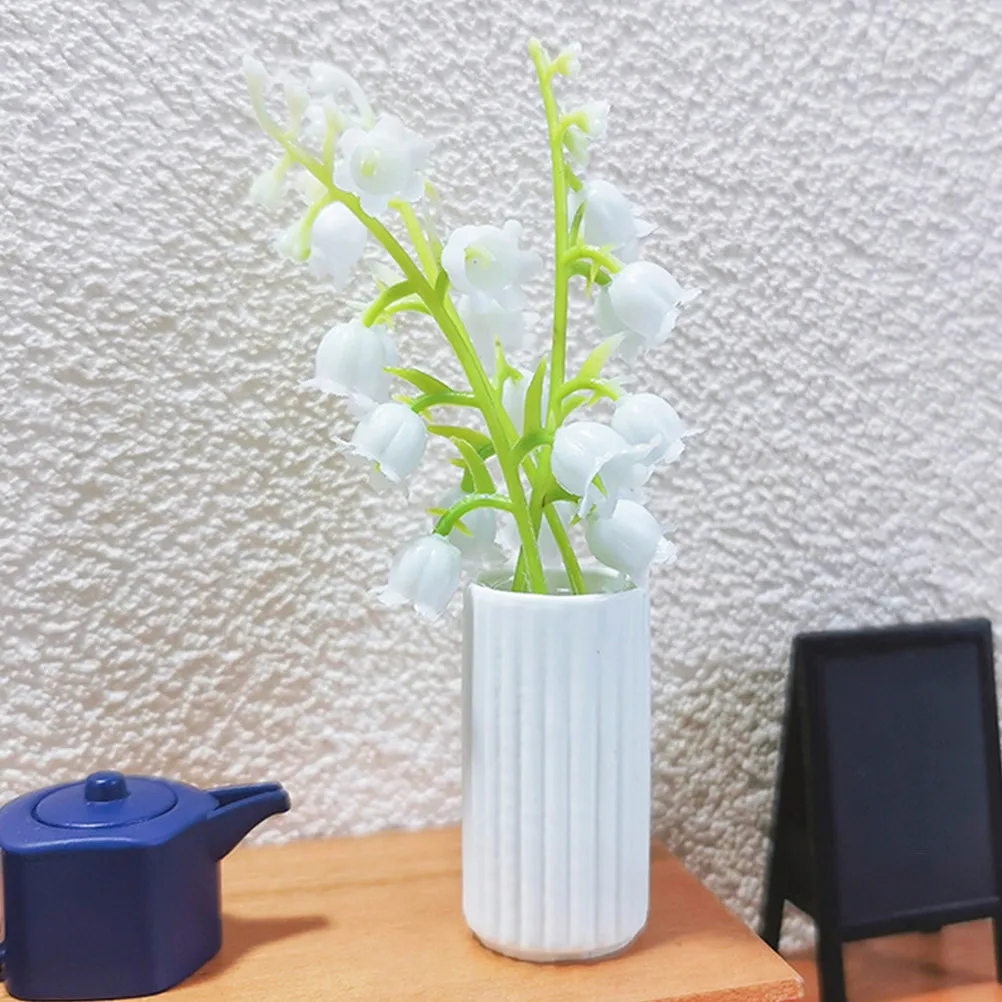 2Pcs Miniature Lily of The Valley Bonsai Resin Decor Mini House Accessories Mini Potted Plant Garden Landscaping Miniature
2Pcs Miniature Lily of The Valley Bonsai Resin Decor Mini House Accessories Mini Potted Plant Garden Landscaping Miniature